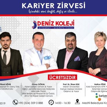 Mersin’de kişisel gelişim zirvesi