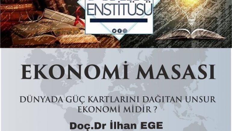 TÜGVA Fikir Atölyesi’nin Konuğu Doç. Dr. İlhan EGE